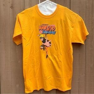 Men’s Naruto Shippuden Naruto UZUMAKI Short Sleeve T Shirt Size L NEW Anime C38